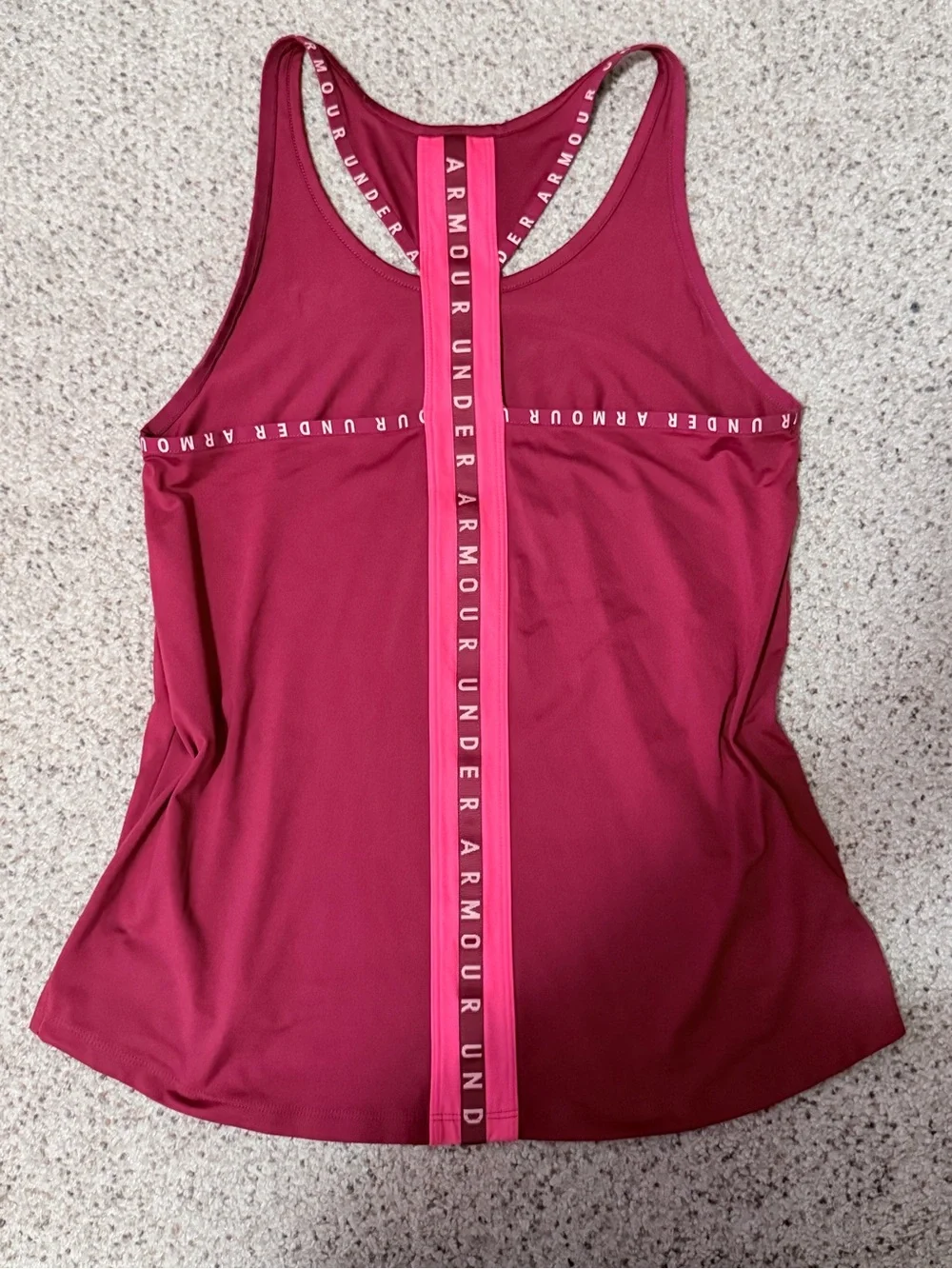 Under Armour Maroon & Pink Matching Set